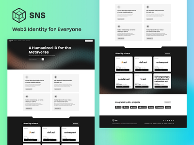 sns.sol blockchain crypto domain finance ui ux web3