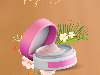 Skincare Poster Design branding canva graphic design poster posterdesign product productposter ui