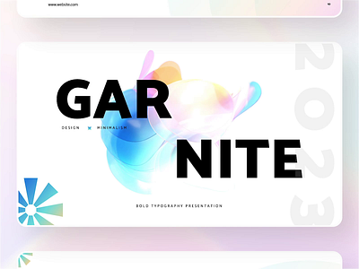 Garnite - Gradient Presentation Template agency business presentation creative presentation cretative agency design google slide gradient gradient style graphic design keynote lookbook pitchdeck powerpoint powerpoint template presentation slides trend 2024