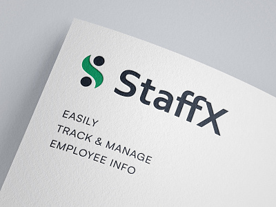 StaffX - Branding Visual Identity | Logo Design branding crm design figma graphic graphic design hrms identity illustrator interactive logo logo design logo mark mockup photoshop saas ui uiux ux visual identity