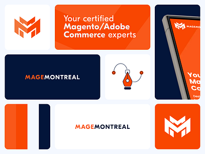 MageMontreal - Branding | Identity | Web Design & Development branding design logo typography ui ux vector