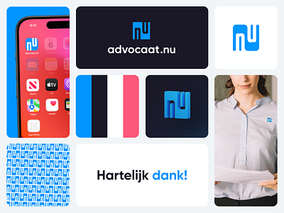 Advocaat.nu - Branding | Identity | Logo app branding design graphic design icons identity illustration logo logotype typography ui ux vector