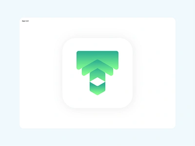 T arrow iOS — App Icon abstract logo app icon app logo arrow brand branding design gradient logo icon identity letter logo logo logo design logo trends 2024 modern logo t typography vector