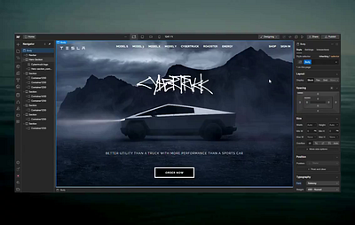 Cybertruck Webflow Development figma to webflow framer to webflow web design web designer web developer web development webflow developer wordpress to webflow
