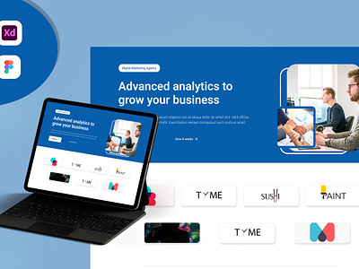 Business Growing Website analytics analytics website animation app business website creative designing design figma figma app figma designing figma kit figma web modern ui ui uiux uiux designs web app web designing web ui website