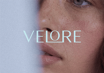 VELORE - Skin Care Brand Identity brand brand design brand identity branding cosmetics design graphic design identity design logo logo design luxurious branding luxury motion graphics new logo packaging product design simple logo skin care typography worrmark