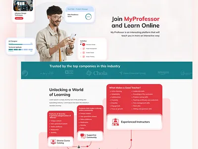 My professor Website 3d animation branding graphic design logo motion graphics ui