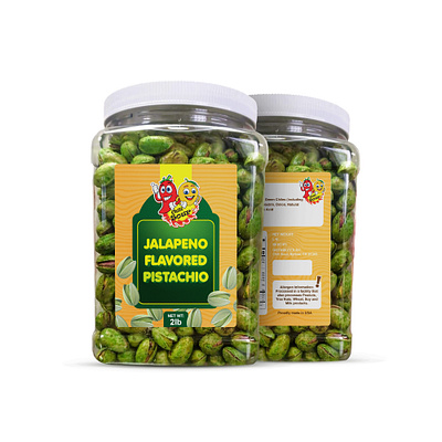 Chili Sour- Pistachio 3d box design brand design brand identity branding branding business logo company logo design label logo logo design packaging packaging design product ui