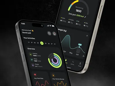 FitZone - Fitness Mobile App design fitness fitnessapp mobile ui ui design uidesign website workout