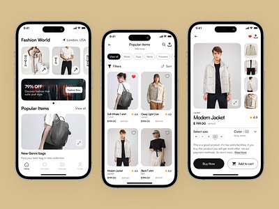Cloth store app design UI app design cloth cloth store e commerce app ecommerce app fashion fashion app ios mobile design shop store trendy design ui user experience