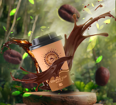 Coffee 3d animation branding design graphic design illustration logo motion graphics ui vector