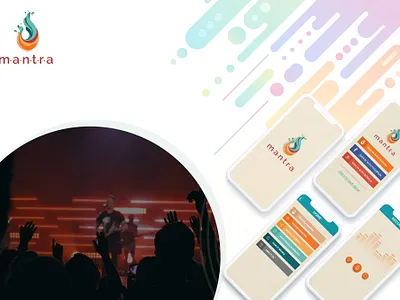 Mantra Music App design