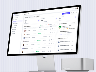 Union - Doctor Management Web Application agreement of document crm dashboard doctor doctor availability doctor web apps download report healthcare hospital medical dashboard medical reports medication patient pmr saas uiux saas upcoming upcoming session vektora web apps