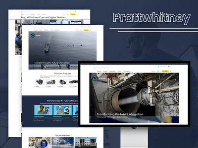 Prattwhitney figma design