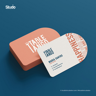 The Table Tango - Coffee Shop Branding logo design