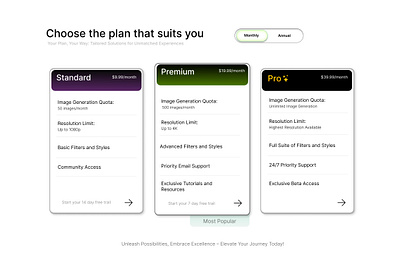 Subscription Pricing UI design design inspiration figma figma community graphic design premium subscription ui design subscription subscription plan subscription ui ui ui component ui design uiux design