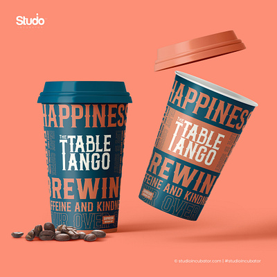 The Table Tango - Coffee Shop Branding logo design