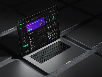 Sports Dashboard appdesign black darkmodeui dashboard dashboarddesign datavisualization football green homepage interactivedesign livescores sport sportsanalytics sportsapp sportsstreaming streamingui ui uidashboard ux webdesign