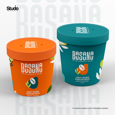 Bosono - Sparkling Water Branding, Experience Design logo design