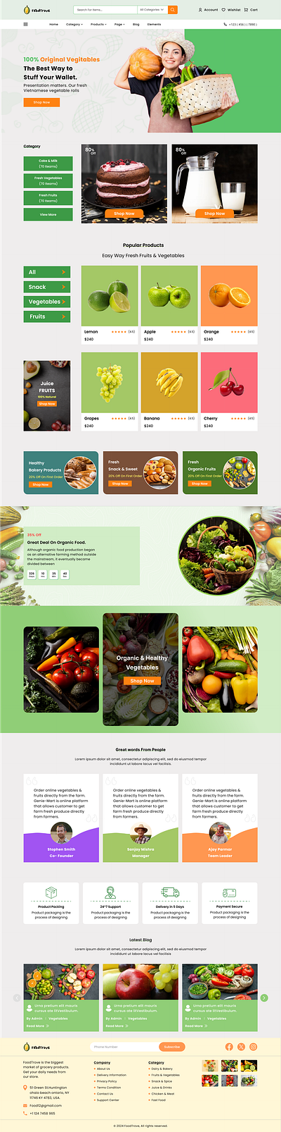 Food webpage food foodwebpage onlinefood ui ui ux designer ux webdesign webdesigner webpage