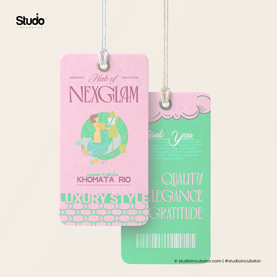 NexGlam - Fashion Branding, Experience Design logo design