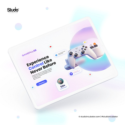 GAMEPULSE - UI Design, Experience Design uiux