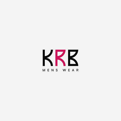 KRB brand logo branding garments graphic design icon logo initial logo krb letter logo lettermark logo lingerie logo logo design logo designer men fashion mens wear minimal logo monogram logo undergarments underwear wordmark logo