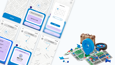 Route Planner App Development | Strivemindz clone app location app mobile app development mobile application route planner app software development uiux design