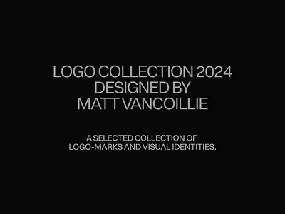 Logo Collection 2024 behance behance project brand brand identity brand identity design branding icon logo logo collection logo design logofolio logos monogram visual identity design