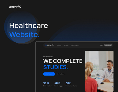 Healthcare Website - 2NHealth clinic design digital health doctor health healthcare hospital medical medicine ui ux