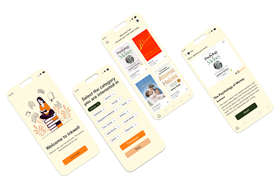 INKWELL - Online book Library book online store mobile design uiux