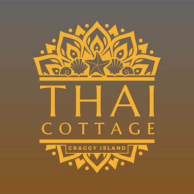 Thai Cottage comedy craggy island father ted fictional graphic design logo sitcom thai