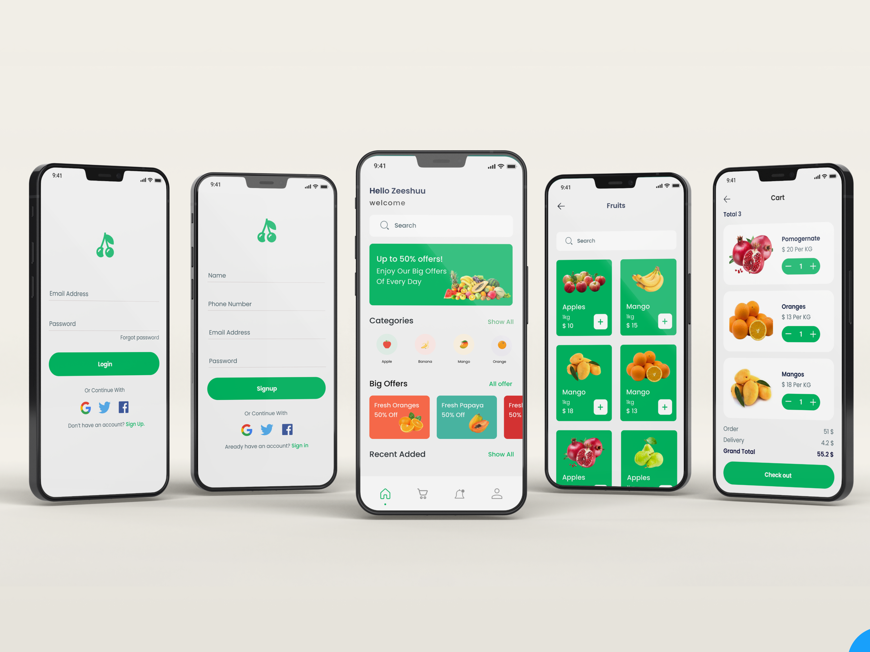 Example of UI/UX Design For Web & Mobile Apps