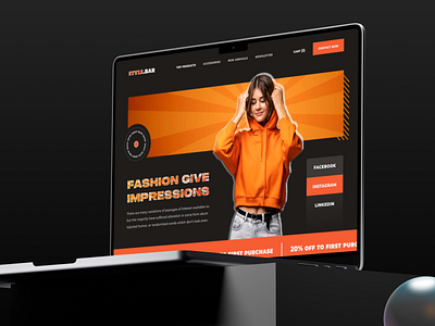 Fashion website design landing page clean ui dribbble 2024 ecommerce fashion web design ecommerce landing page ecommerce shop ecommerce website fashion website home page landing page man fashion minimalist modern design online shopping online store ecommerce ui design uiux design ux design web design website design website template