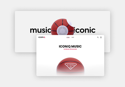 ICONIQ Music branding design graphic design illustration ui ux