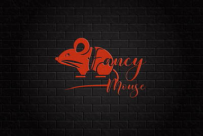 Fancy Mouse Logo bra branding business design graphic design illustration logo logodesigner ui ux vector