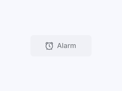 ⏰︎ Oh! It's time to get up alarm animated animation graphic design icon interaction mingcute motion design motion graphics
