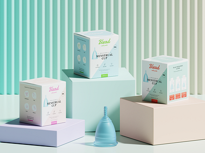 Menstrual cup packaging menstrual cup packaging