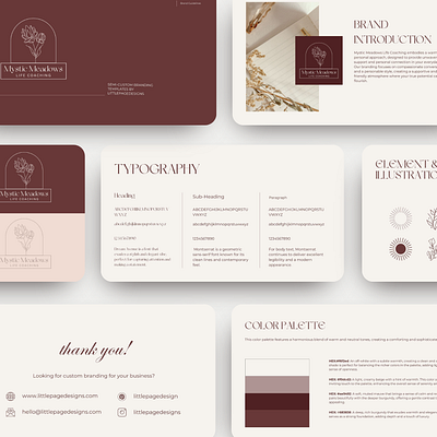 Mystic Meadows Brand Identity branding graphic design