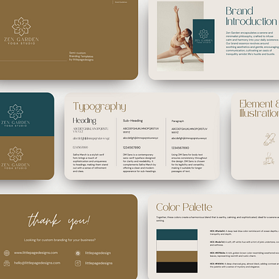 Zen Garden Brand Identity branding graphic design