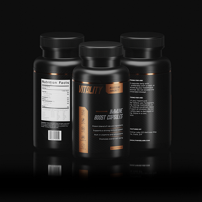 Premium Supplements Label Design premium supplements label design