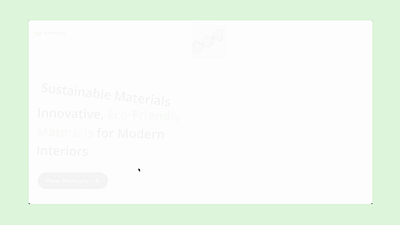 Prototype : Sustainable Materials for Interiors Web App behance conceptdesign creativedesign ecommerce figma furniture interior minimaldesign prototype sustainable ui uiux uiuxchannel userexperience userinterface ux visualdesign webapp webdesign wireframe