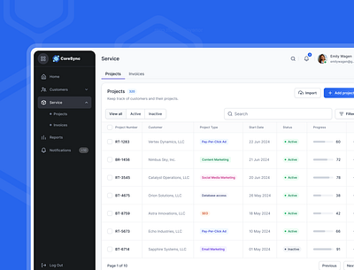 ERP System Interface for Resource Management ai erp system finance management app fintech interface design resource management saas saas app saas design system interface ui uidesign user interface ux uxdesign web web app web app design web application web design