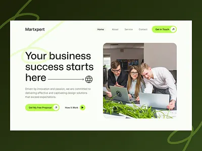 Martxpert - Success In Real Light agency landing page app app design design graphic design landing page marketing agency landing page ui uiux user experience user experience design user interface design ux web landing page website design website landing page