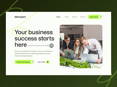 Martxpert - Success In Real Light agency landing page app app design design graphic design landing page marketing agency landing page ui uiux user experience user experience design user interface design ux web landing page website design website landing page