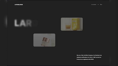 Cosmetic - Website Redesign animation designexploration foryourinspiration framer framermotion interactiondesign nocode ui uidesign ux uxdesign webanimation webdesign websiteredesign