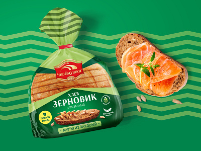 Restyle the packaging of the traditional bread branding graphic design packaging