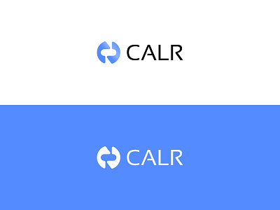 Calr logo concept blue brand branding call clean concept design flat freelance graphic design identity illustration logo minimal simple startup tech ui ux vector