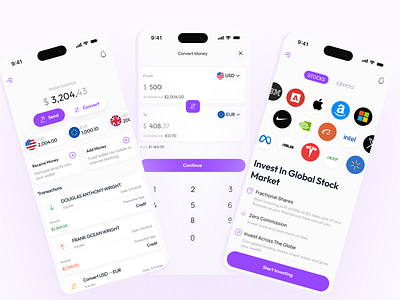 Fintech solution | Design Exploration