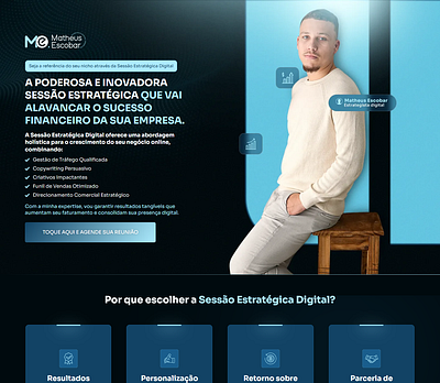 Landing Page - Agência agencia de lançamento agencia de marketing agencia de publicidade copywriter design elementor gestor de tráfego landing page landing page agencia lançamento página de vendas página de vendas agencia site ui ux webdesigner website wordpress